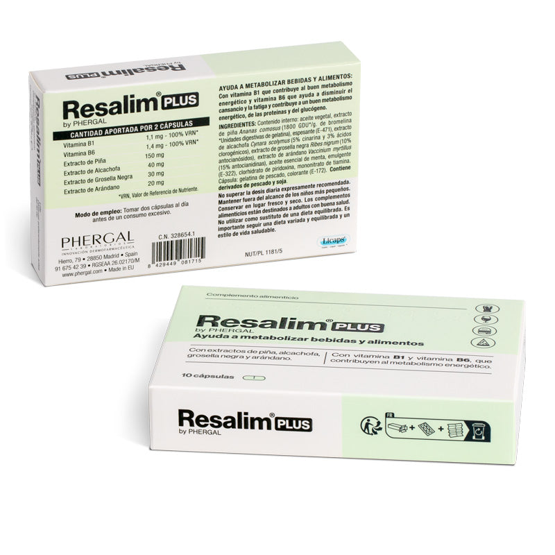 Caja frontal y trasera de Resalim